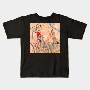 Creature in the first map of the world Kids T-Shirt